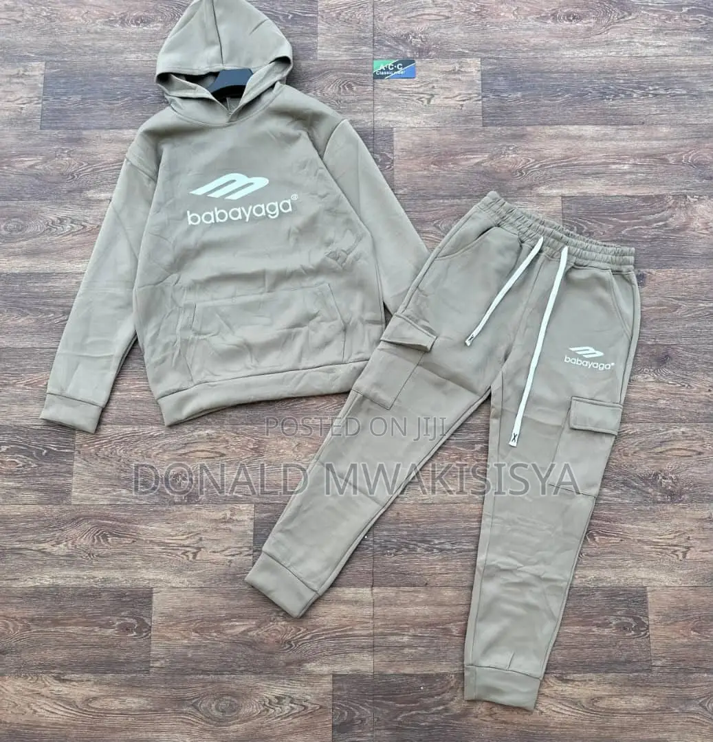 Babayaga Tracksuit Set - Hood + Cargo Pants