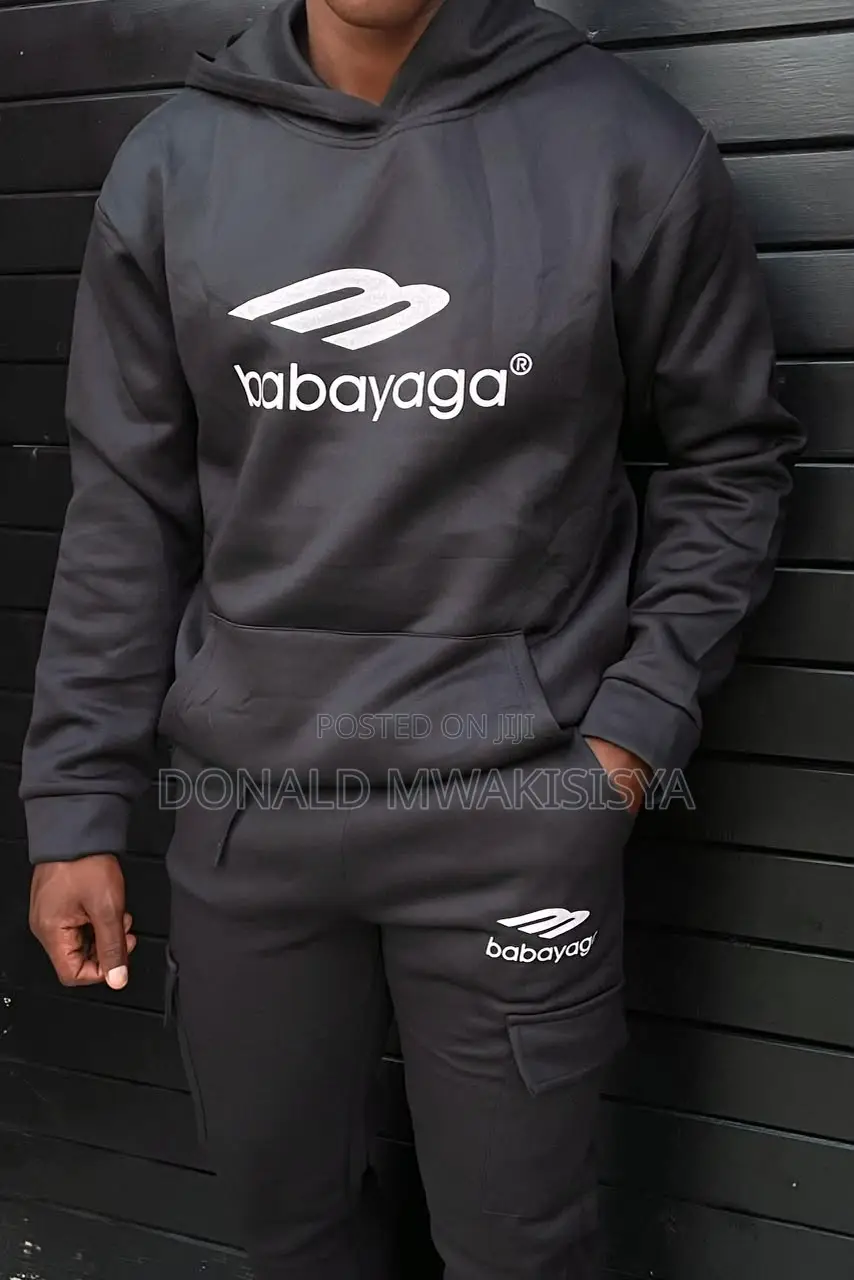 Babayaga Tracksuit Set - Hood + Cargo Pants