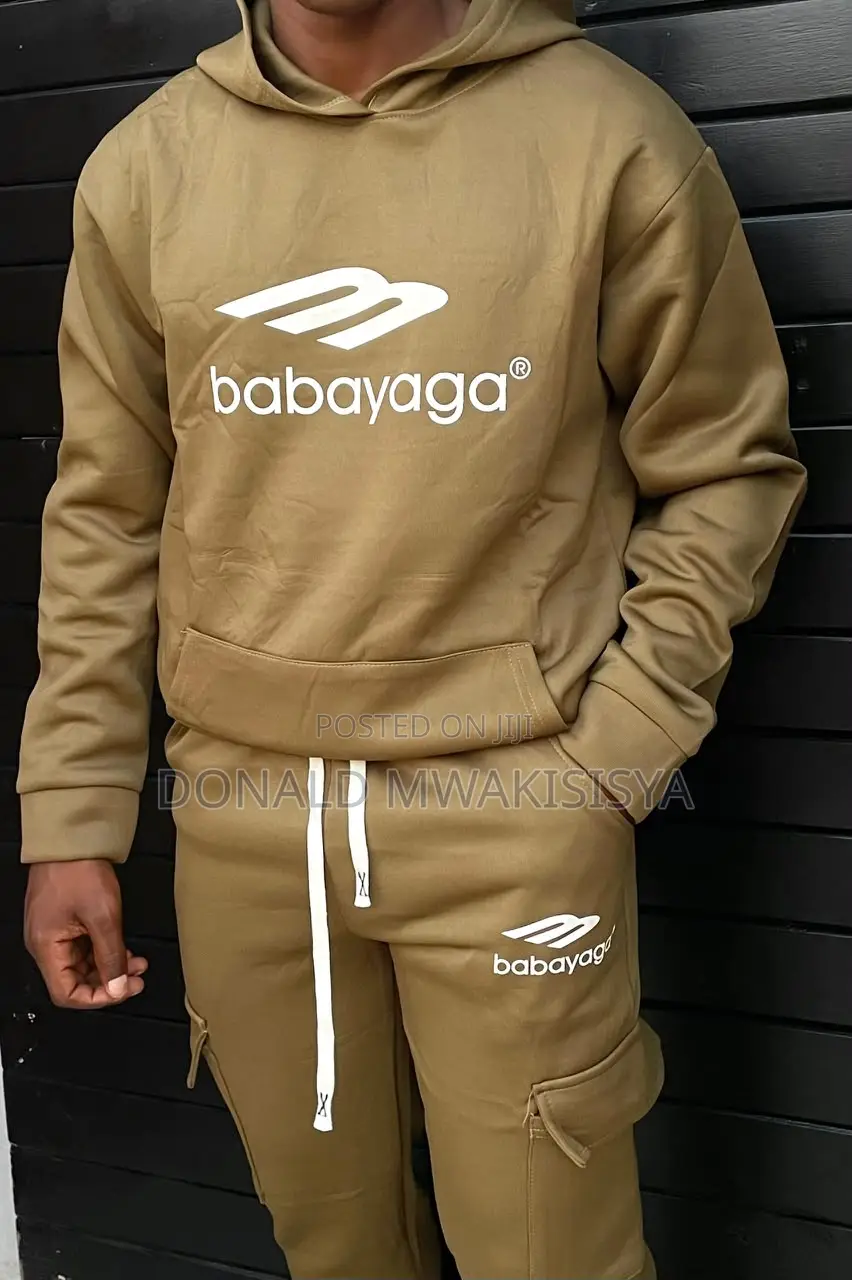 Babayaga Tracksuit Set - Hood + Cargo Pants