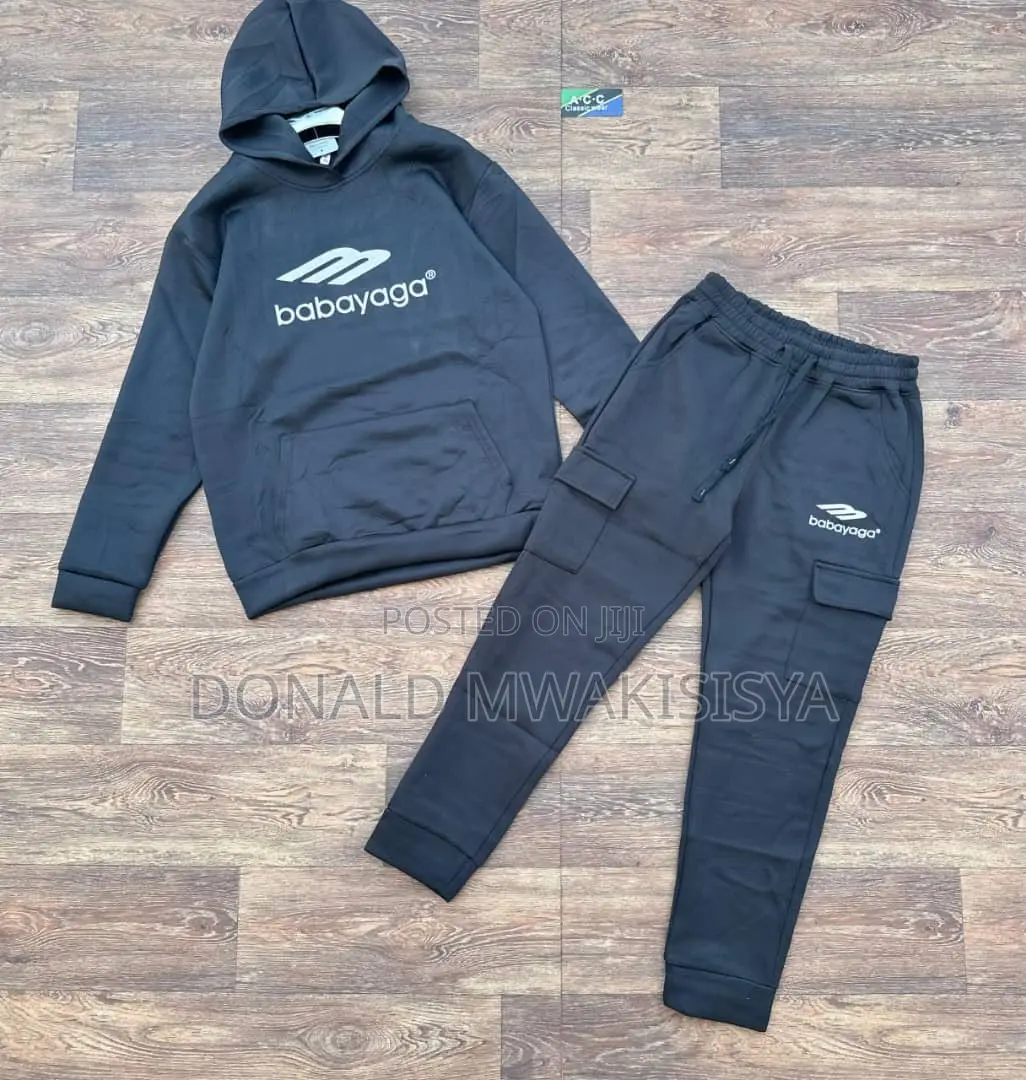 Babayaga Tracksuit Set - Hood + Cargo Pants