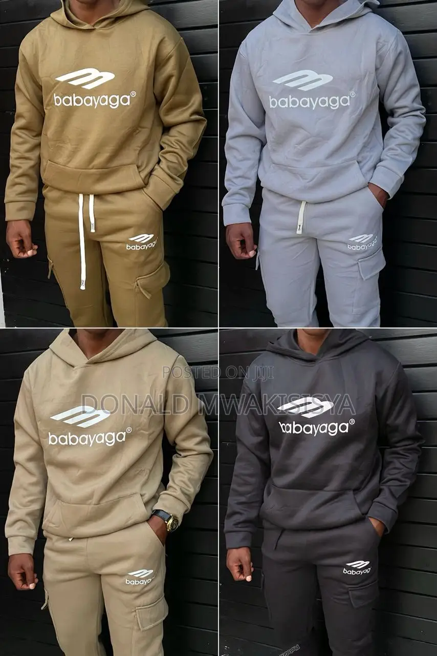 Babayaga Tracksuit Set - Hood + Cargo Pants