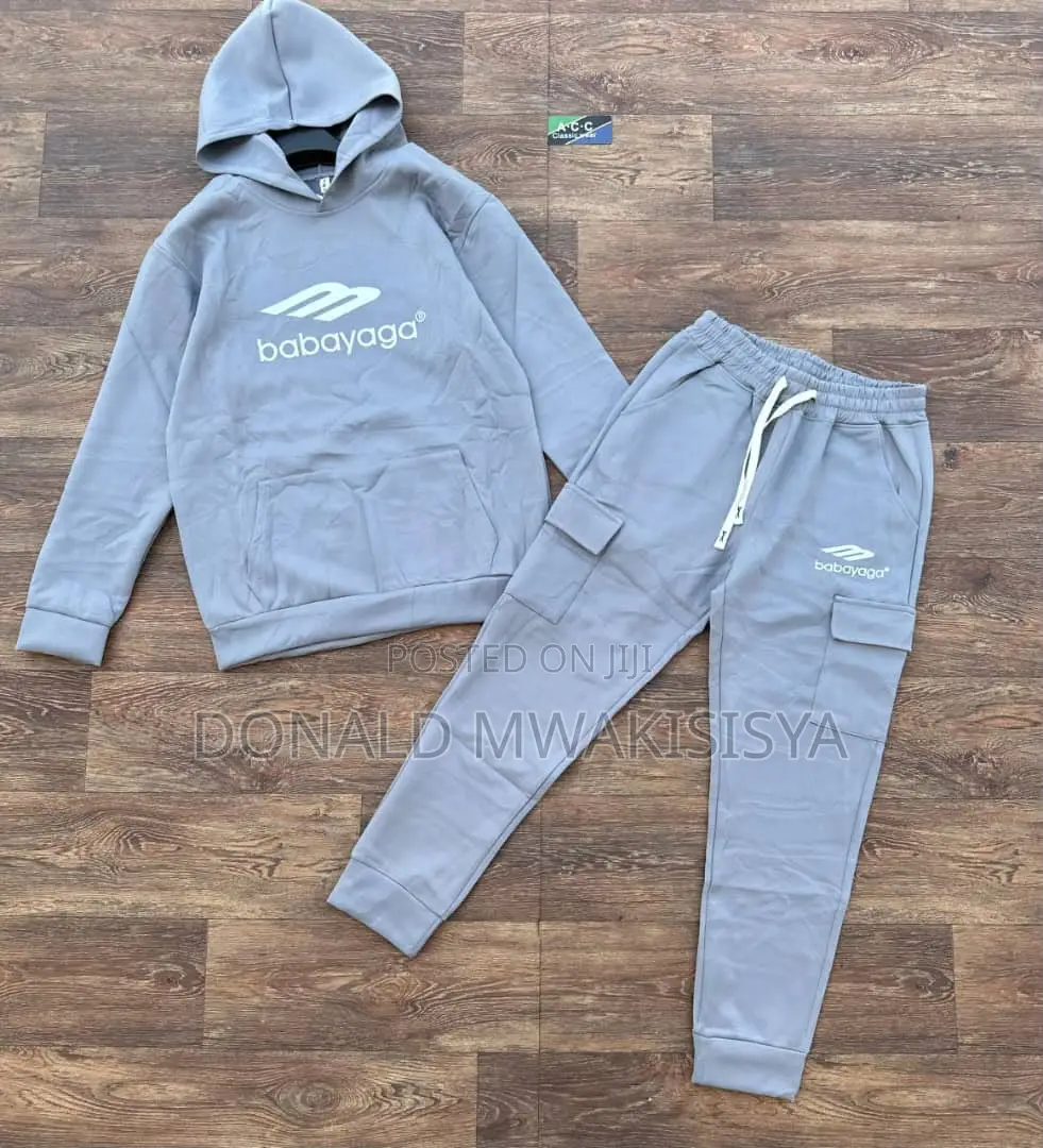 Babayaga Tracksuit Set - Hood + Cargo Pants