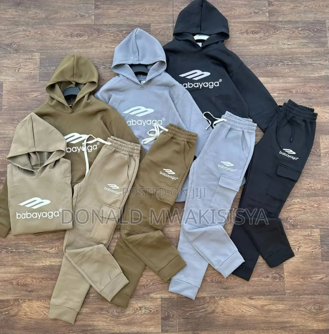 Babayaga Tracksuit Set - Hood + Cargo Pants