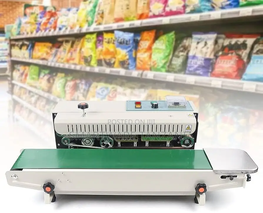 FR-900 Sealing Machine Automatic Continuous Plastic Bag Sealer Machine
