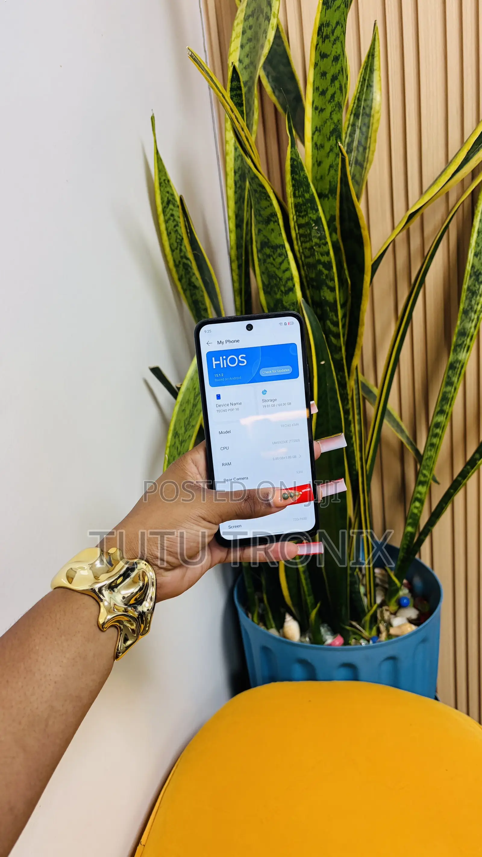 New Tecno Pop 20 64 GB Black