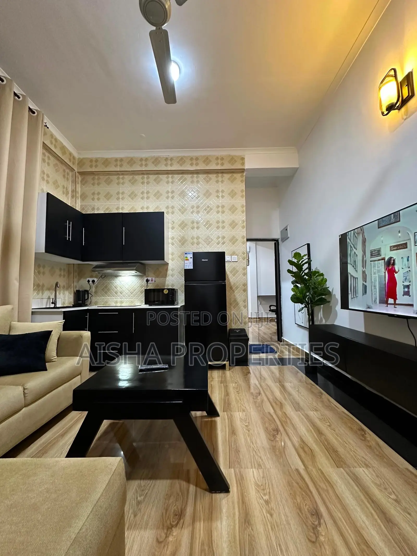 Furnished 1bdrm Apartment in Mikocheni for rent