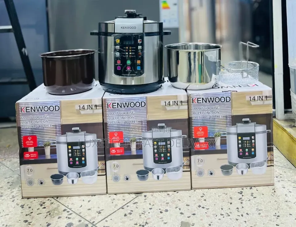 Kenwood 14 in 1 Digital Pressure Cooker 7 Litres With 2 Cooking Pots