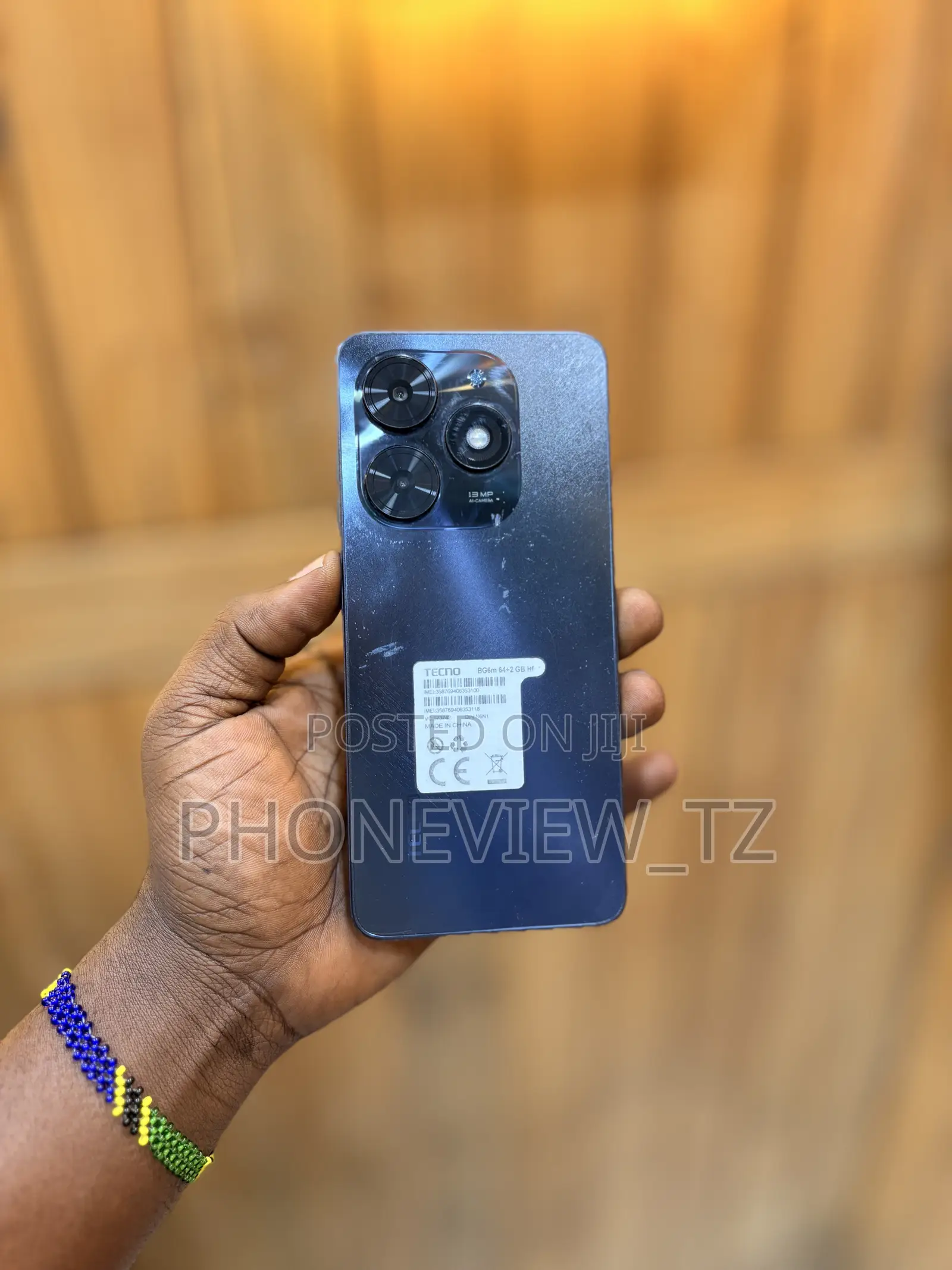 Tecno Pop 8 64 GB Black