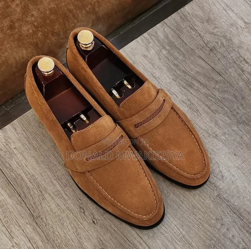 Men Suede Loafers - Official Classic