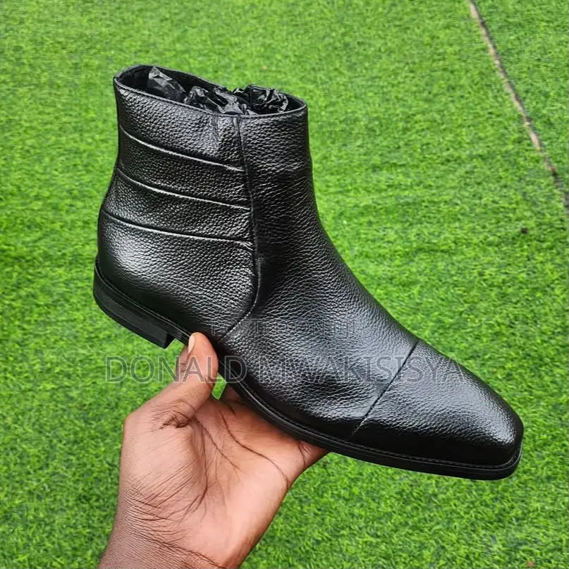 Men Leather Chelsea Boots - Official