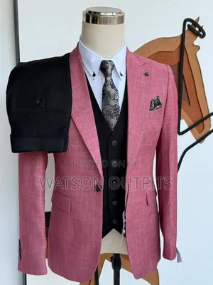 5 Colours Men's Suits New and Original Modern Design