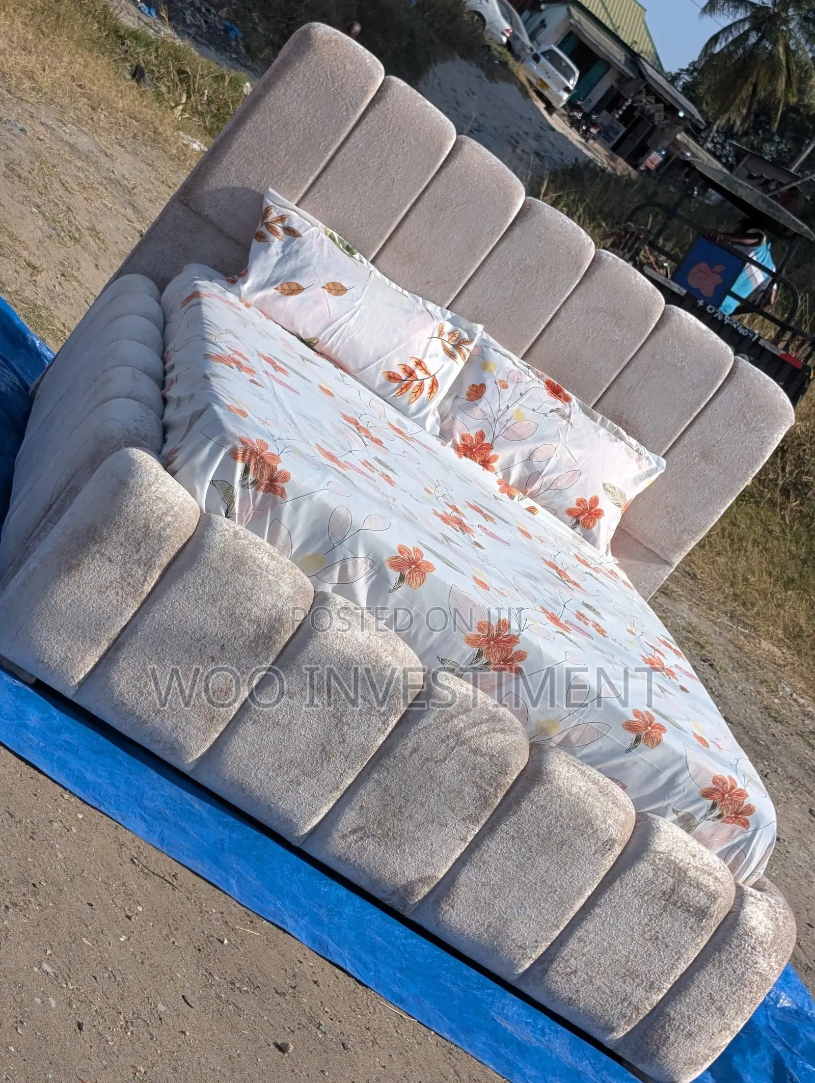 Kuna Bubble Bed Curved Iliyojaa Nyama  Na Bubble Bed Flat Isiyojaa
