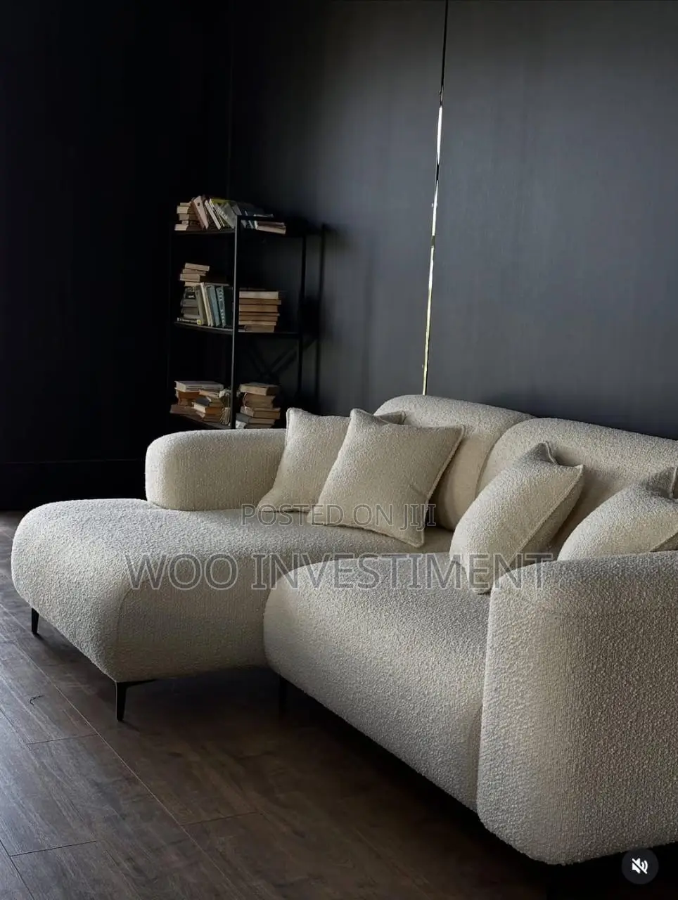  L-Shape Sofa Ya Kisasa — Class Ya Pekee! 