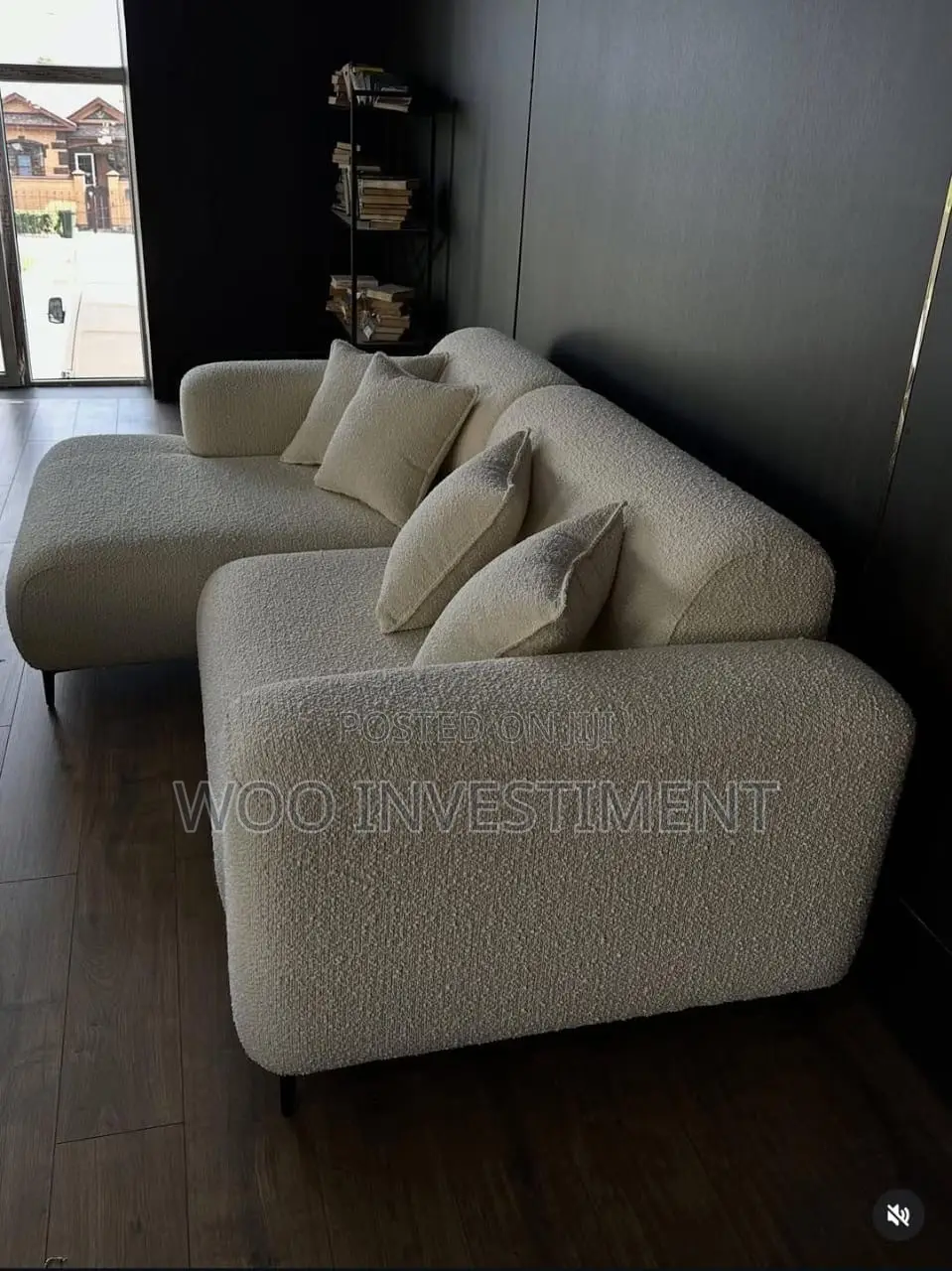  L-Shape Sofa Ya Kisasa — Class Ya Pekee! 