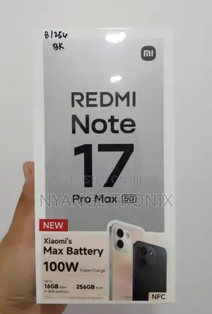 New Xiaomi Redmi Note 17 Pro Max 256 GB Rose Gold