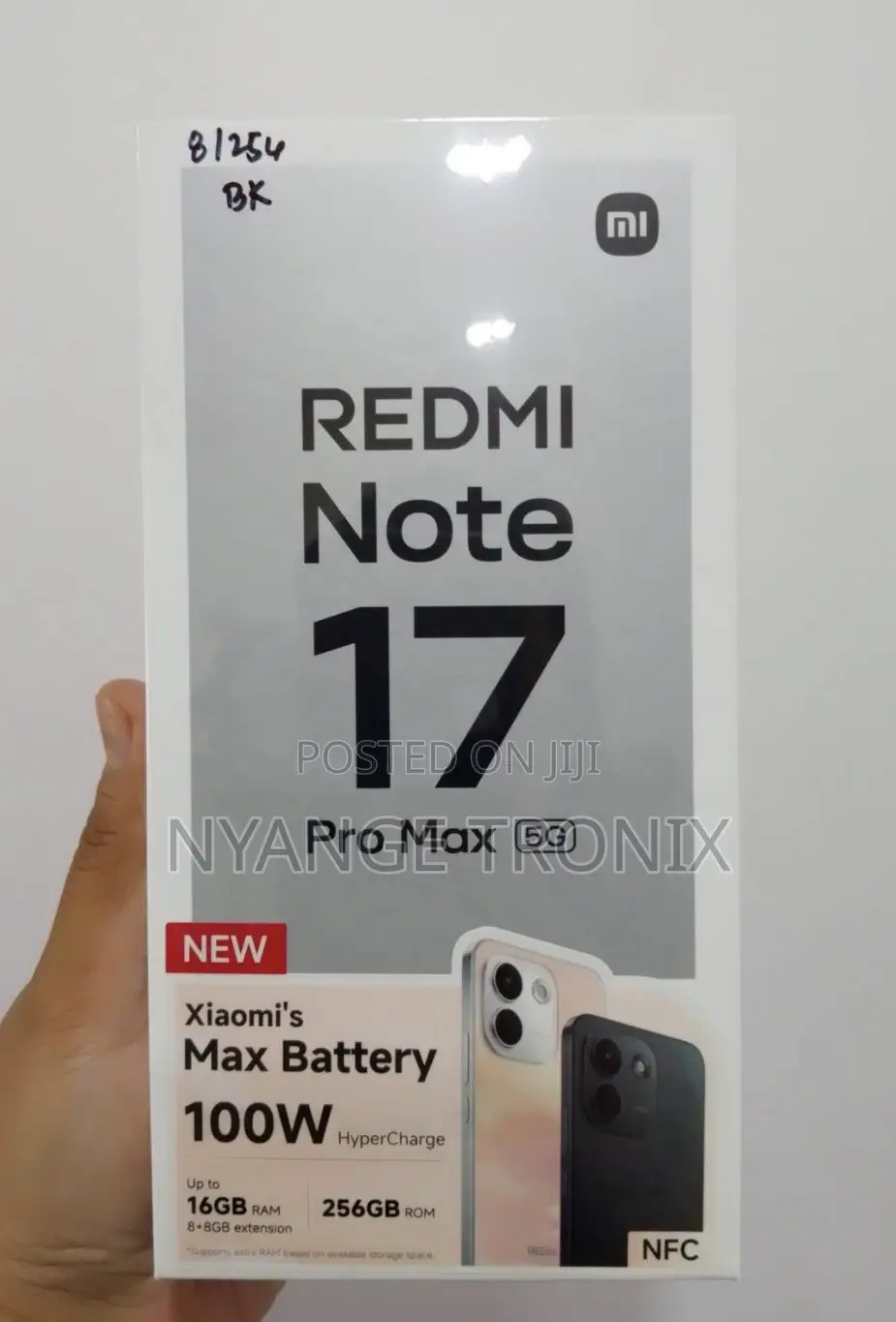New Xiaomi Redmi Note 17 Pro Max 256 GB Rose Gold