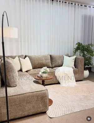  L-Shape Sofa Ya Kisasa — Class Ya Pekee! 