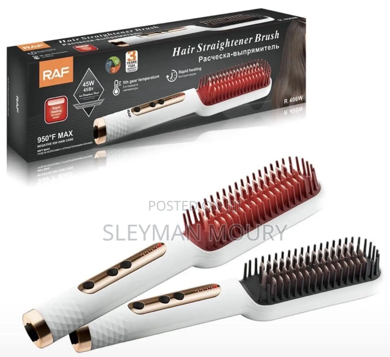 Hair Straightener Brush