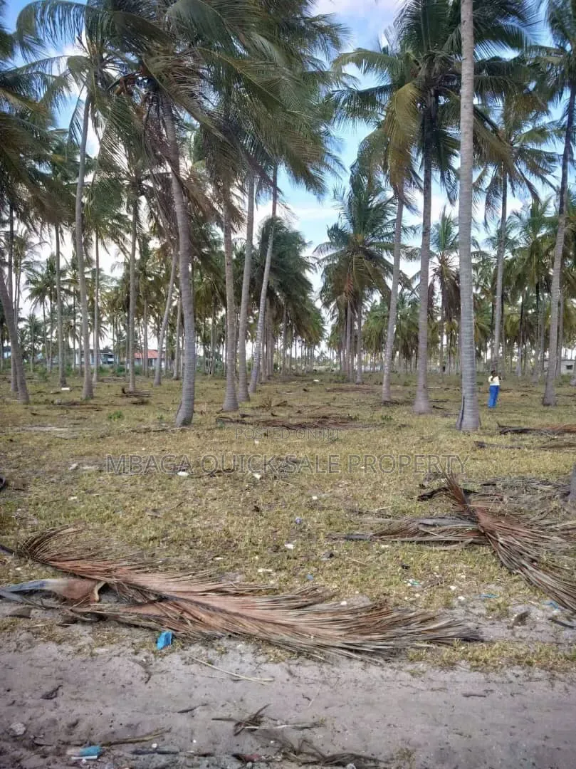 Beach Plot With 10 Acres for Sale at Kigamboni Dege Beach