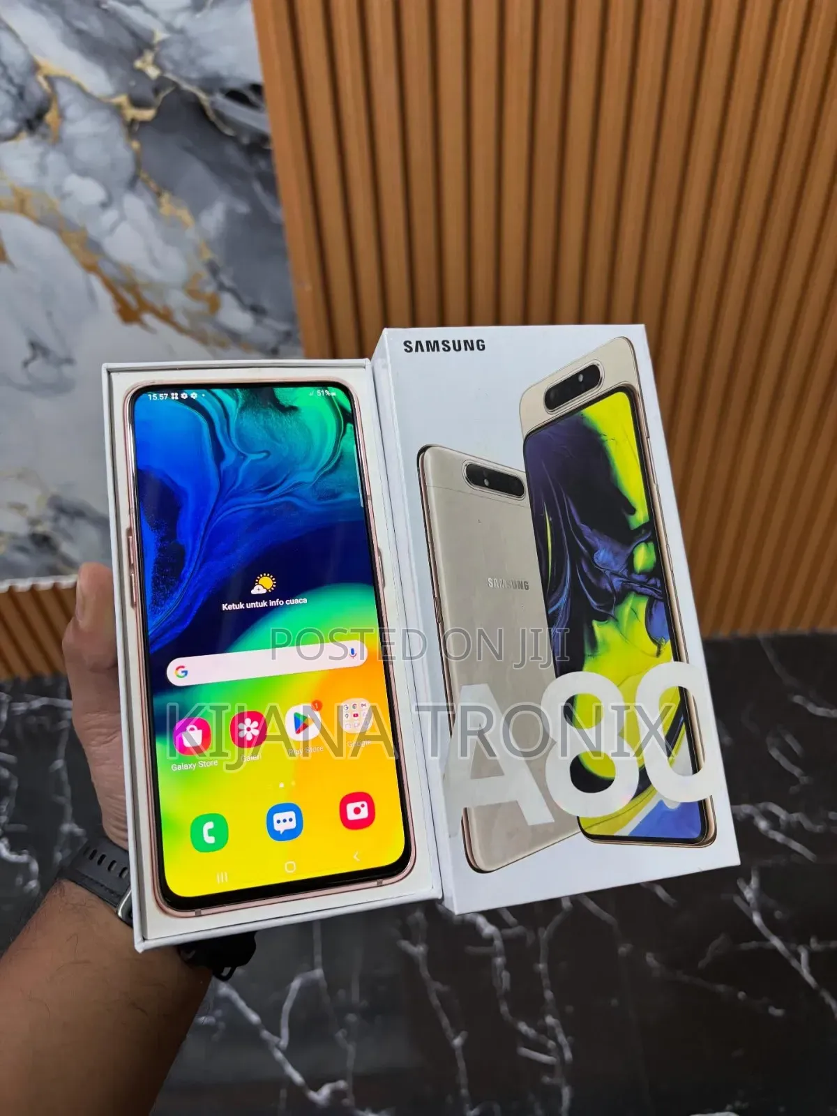 New Samsung Galaxy A80 128 GB Gold