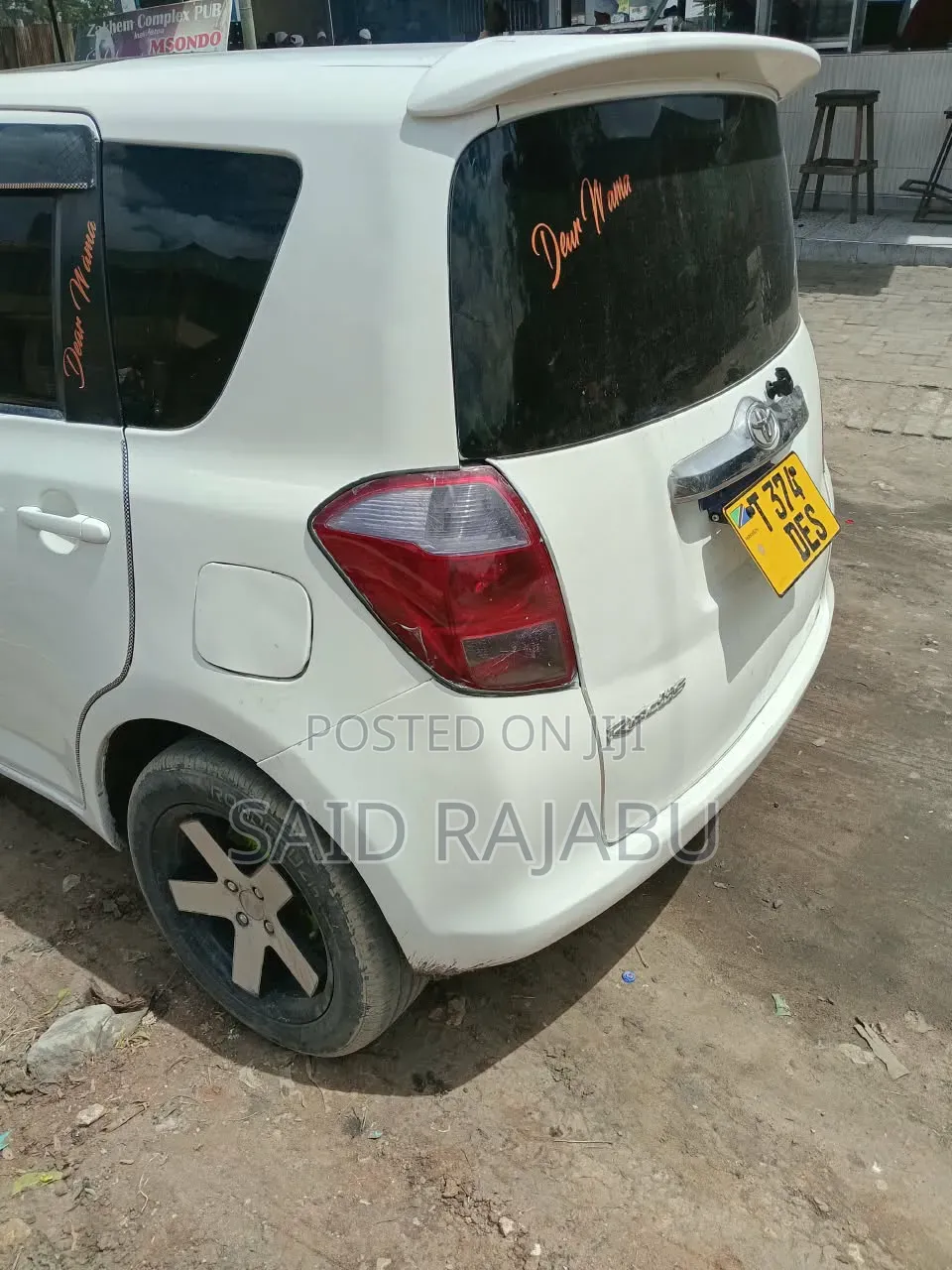 Toyota Ractis 2008 White