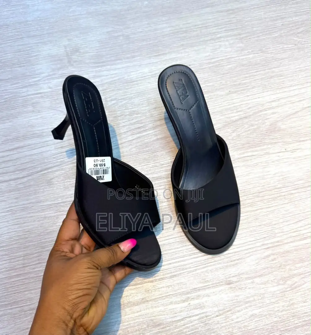 Zara Heeled Mules
