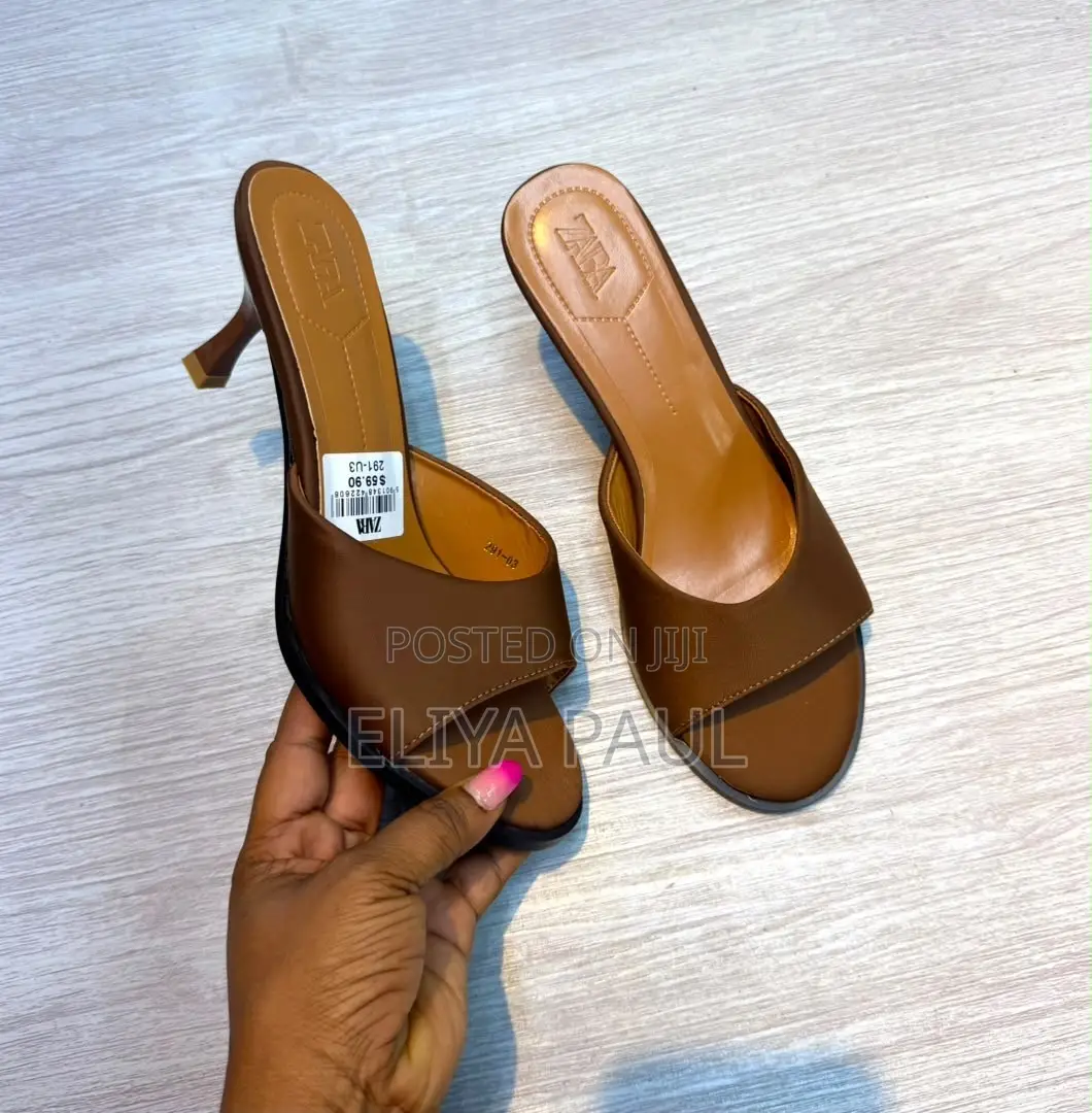Zara Heeled Mules