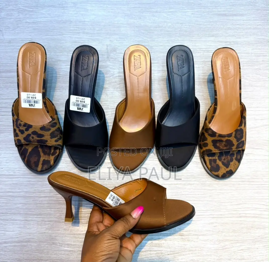 Zara Heeled Mules
