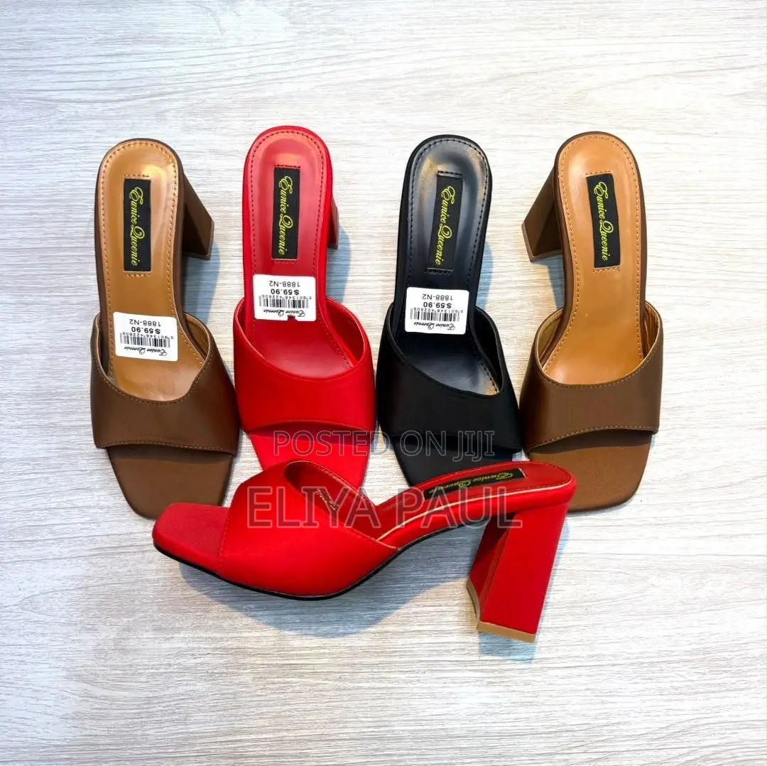 Eunice Queen Block Heel
