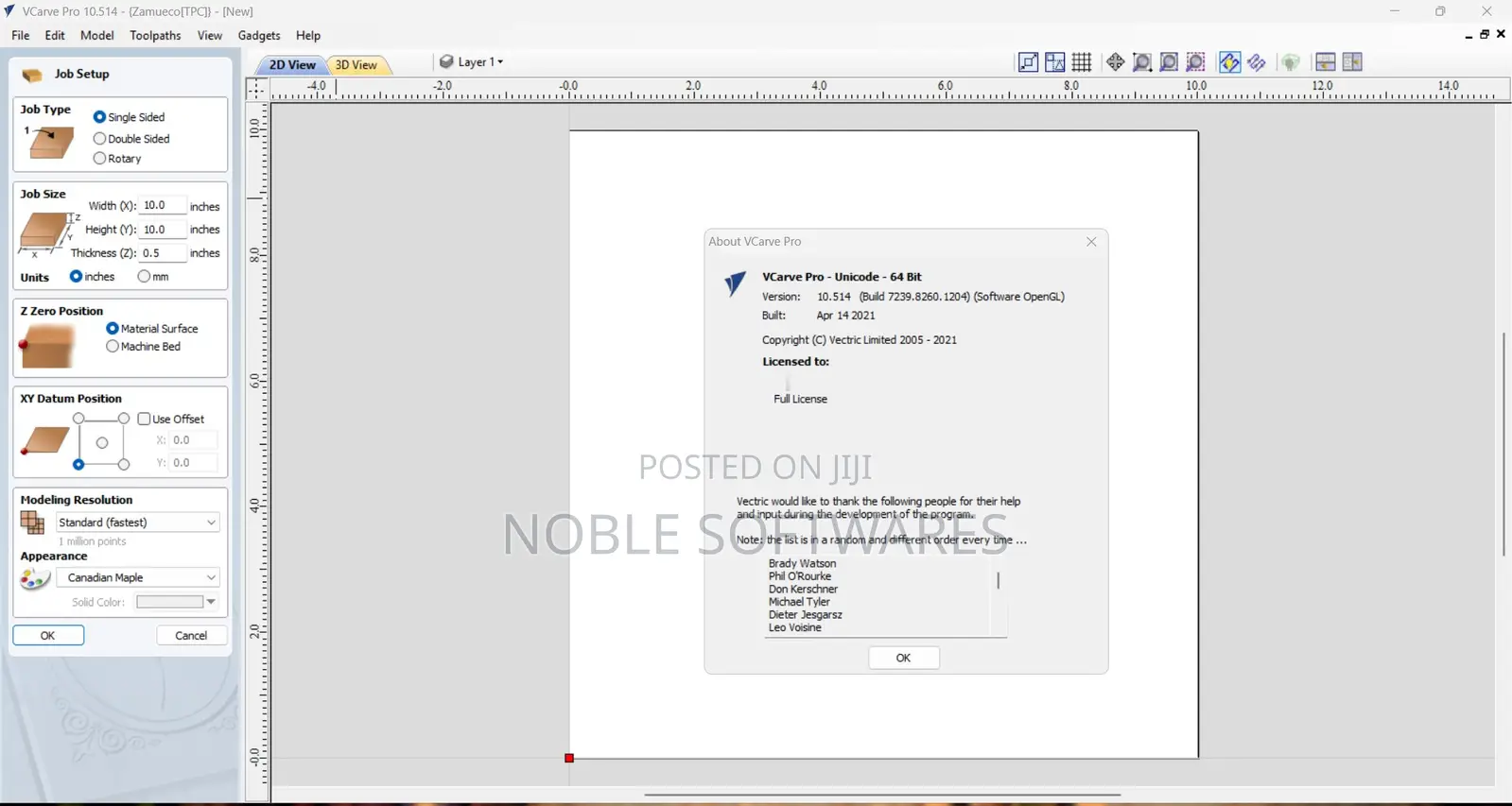 Vectric VCarve Pro 10 + Clipart ( Installation )