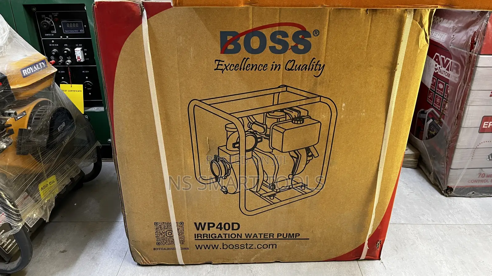 Boss Water Pump 4”