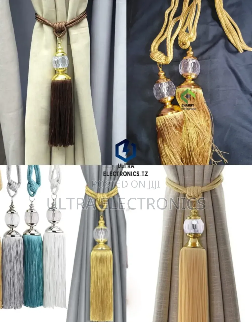 Classic Luxury Curtain Tie Back Tassel Kamba Za Pazia Zenye Kuvutia
