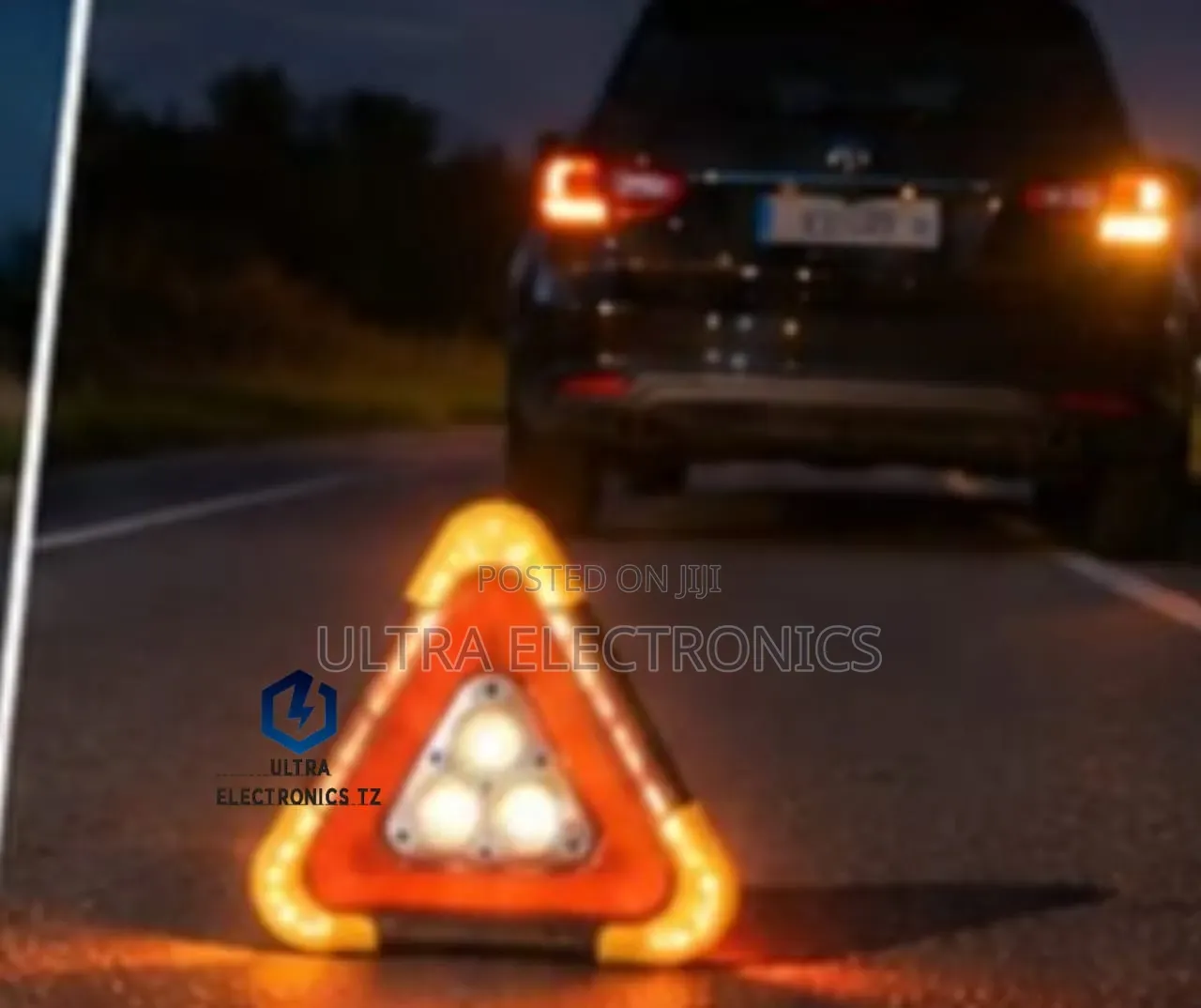 Triangle Warning LED Light