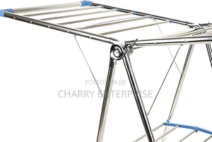 Premium Foldable Steel Clothes Drying Rack Space Saving