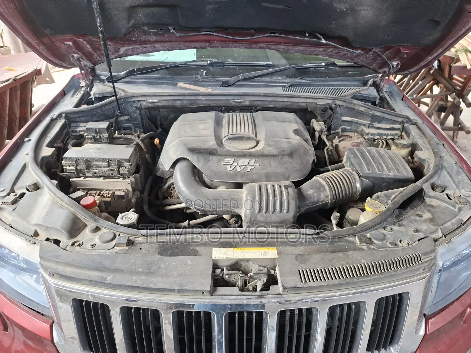 Jeep Grand Cherokee 2013 Red