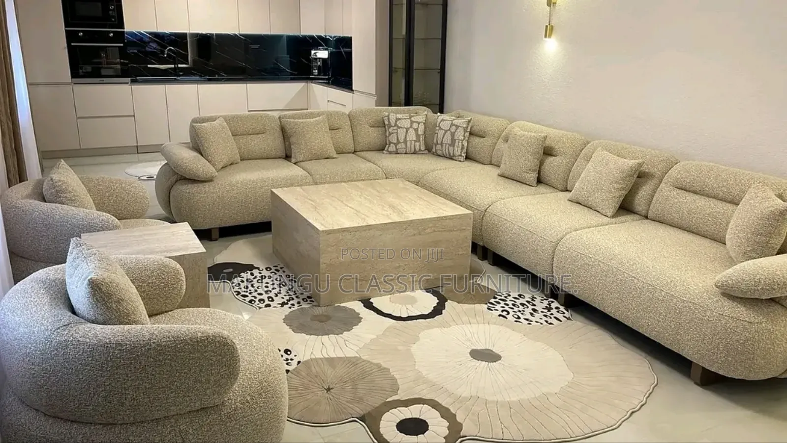 Luxurious Sofa Inayofaa Kwenye Airbnb