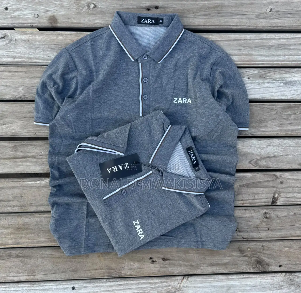 Zara Polo T-Shirts - Premium Cotton