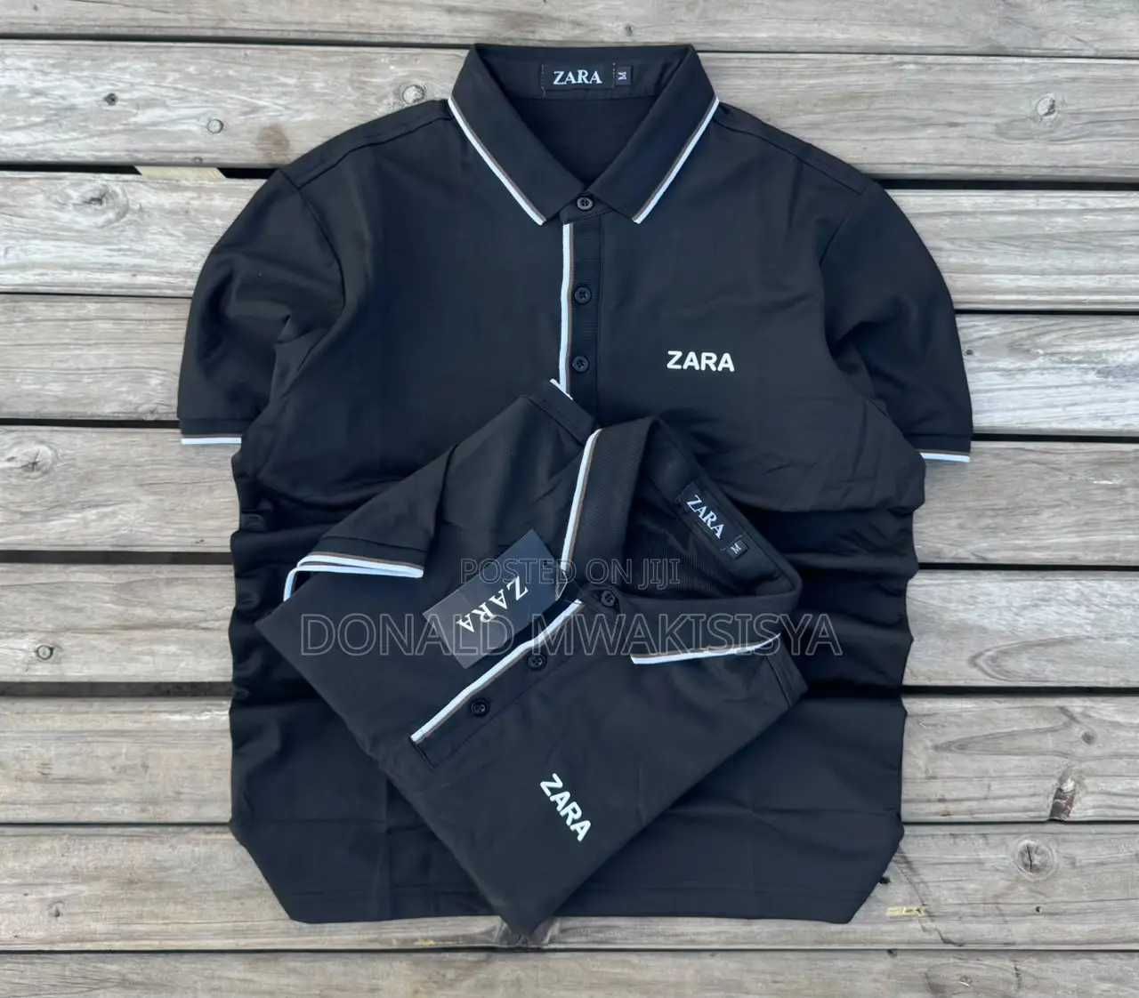 Zara Polo T-Shirts - Premium Cotton