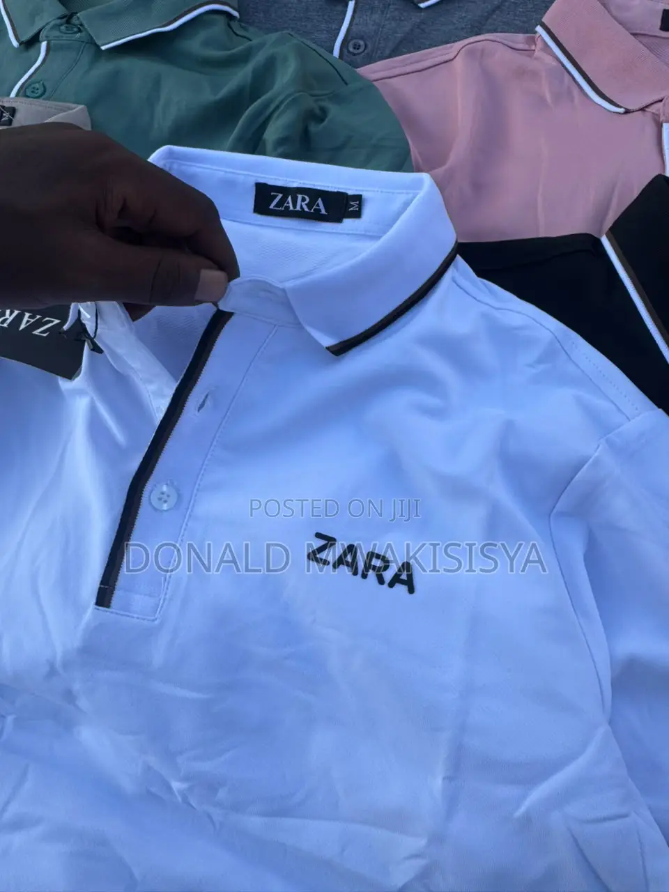 Zara Polo T-Shirts - Premium Cotton