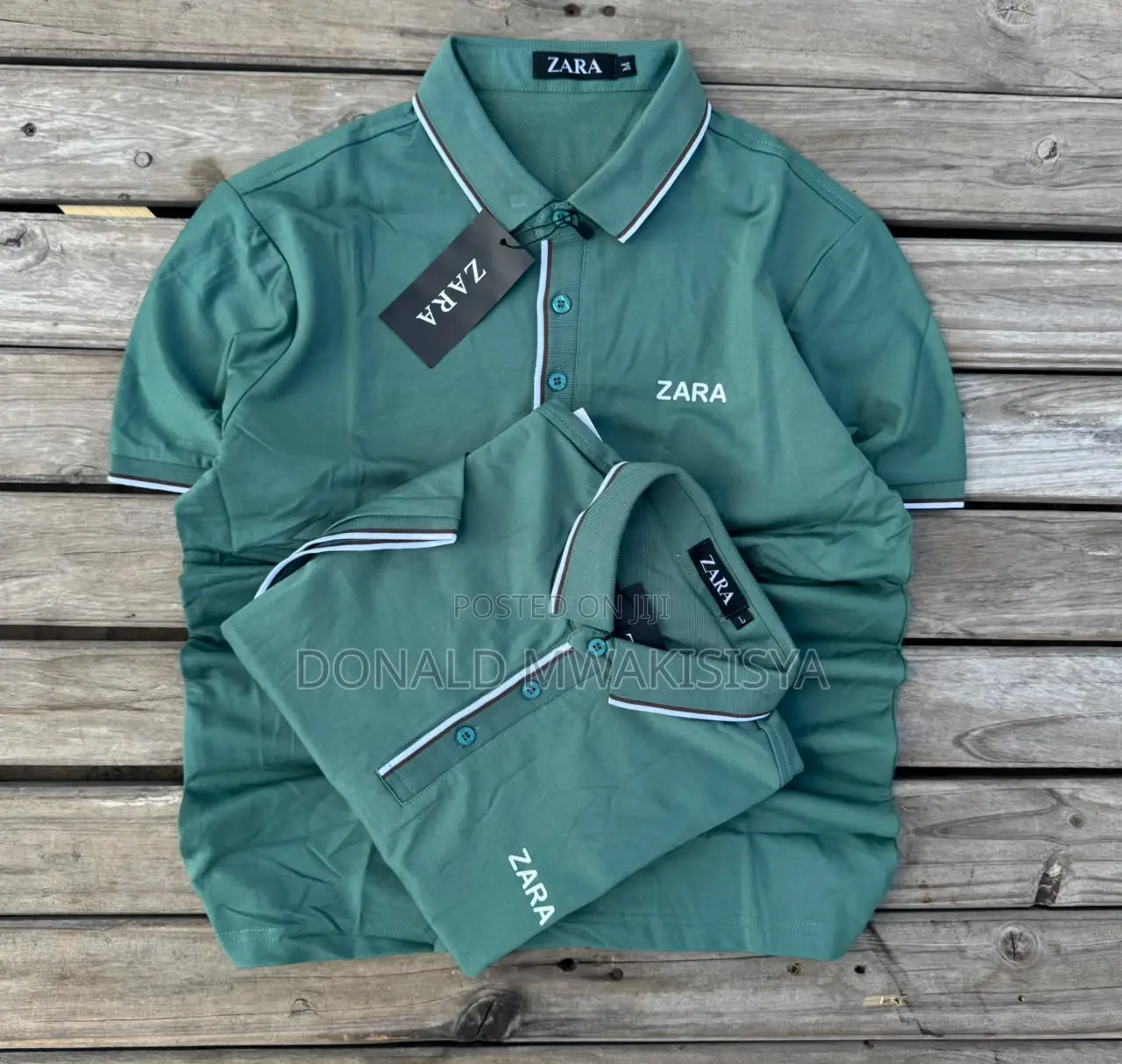 Zara Polo T-Shirts - Premium Cotton