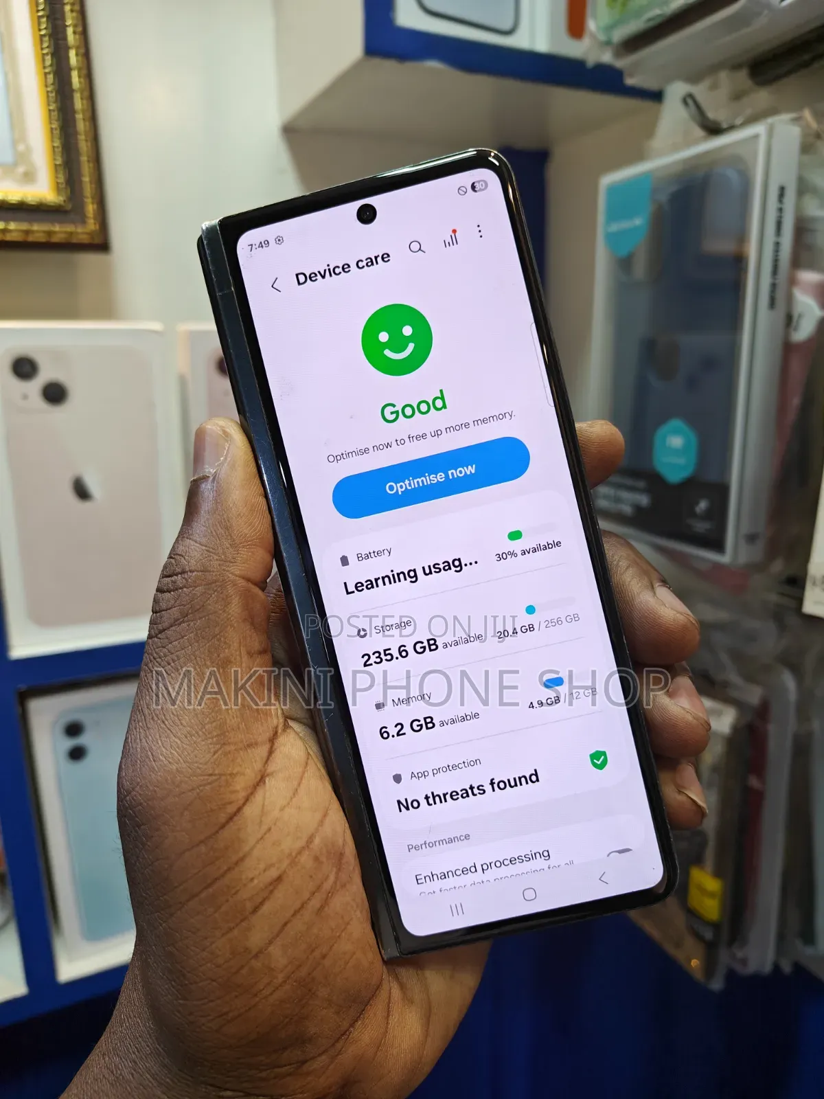 Samsung Galaxy Z Fold 3 256 GB Green