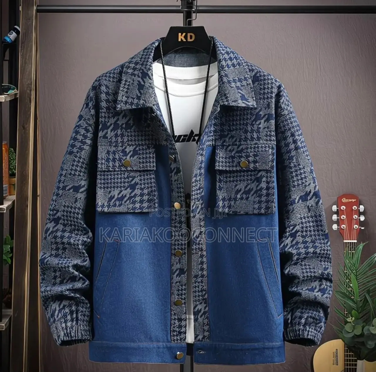 Patchwork Denim Jacket