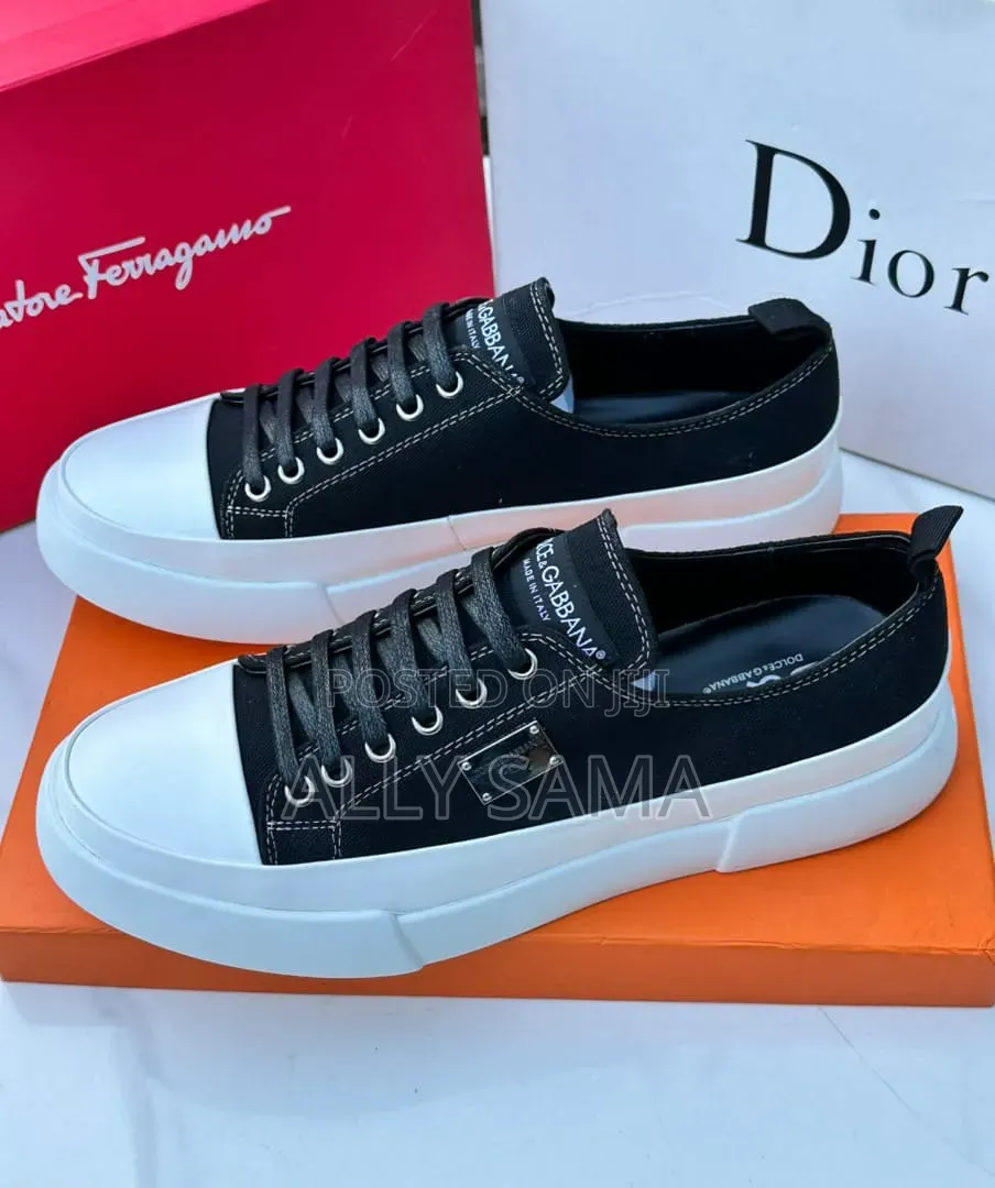 Men's Shoes Dolce Gabbana Material Jeans