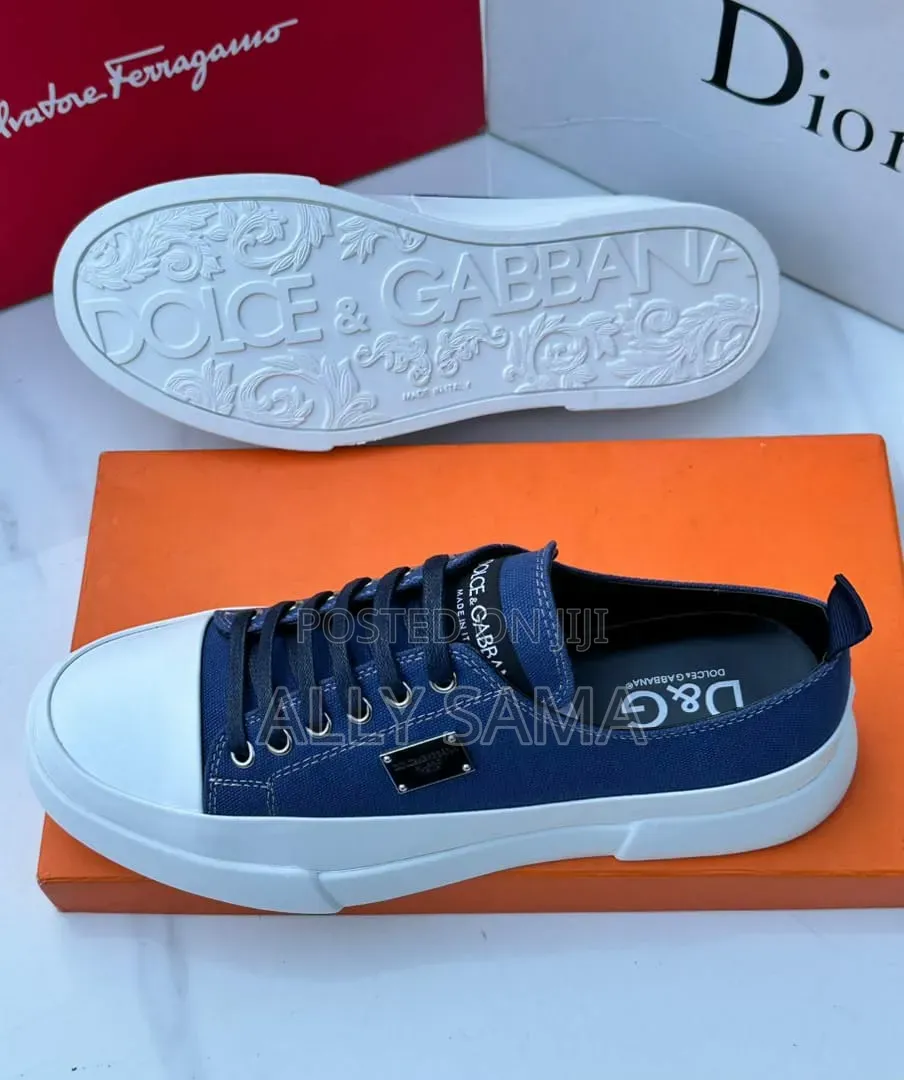 Men's Shoes Dolce Gabbana Material Jeans