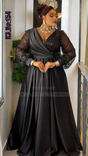 Turkey Luxury Satin Party Gown - No:154