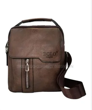 Leather Crossbody Messenger Bag