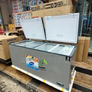 HOMEBASE Chest Freezer 2 Doors 600 Litres Kwa Biashara Hata Nyumbani
