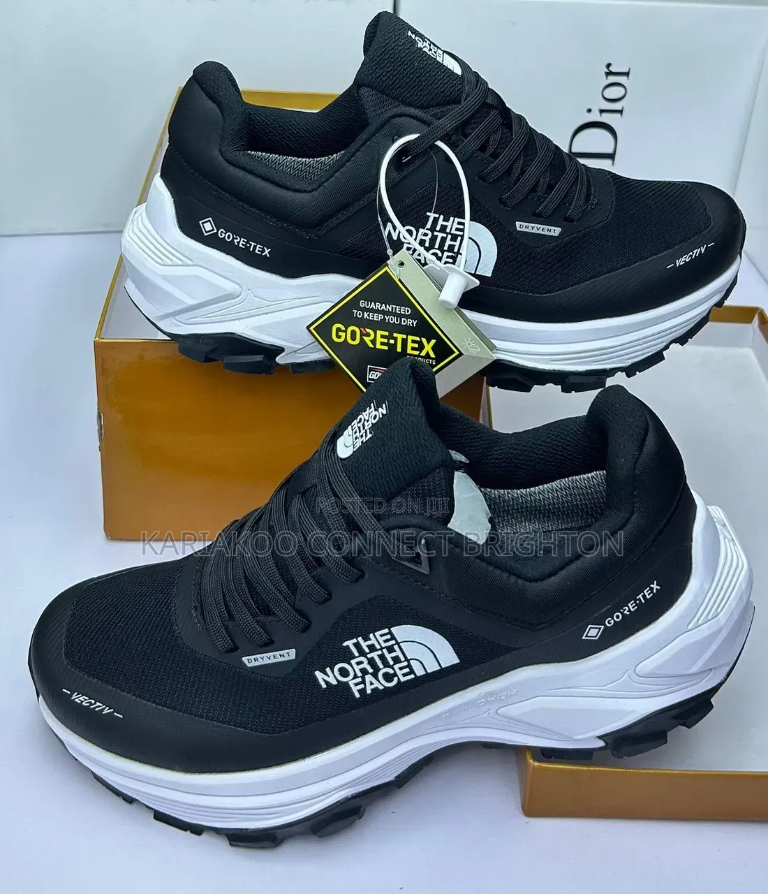 Grey Gore-Tex Sneakers