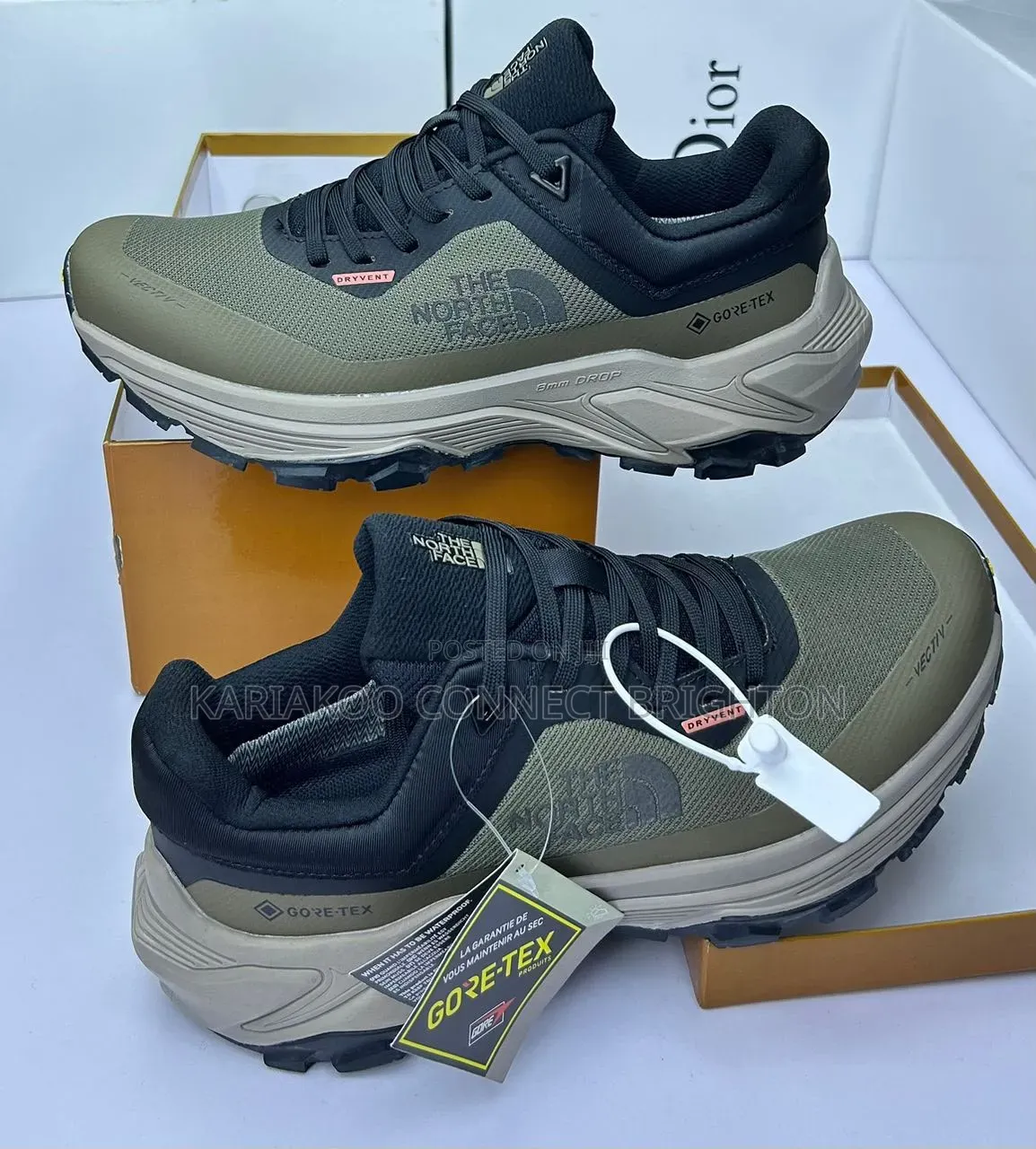 Grey Gore-Tex Sneakers