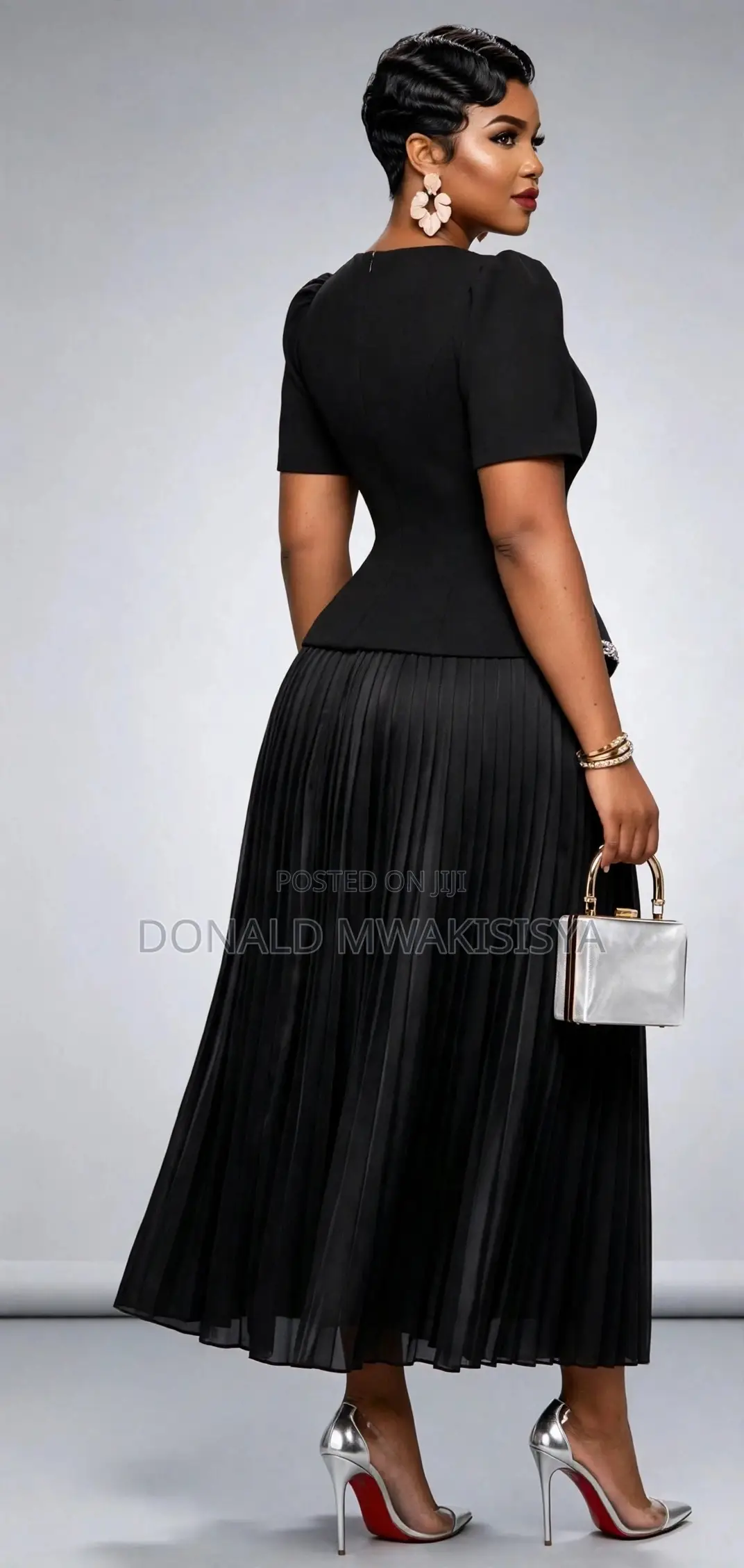 Turkey Executive Pleated Dress - Classy Office Look